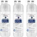 FILTER1 W10295370 A Refrigerator Water Filter Replacement Compatible for EDR1RXD 1 WATER FILTER W10295370 A Refrigerator Models (3-PACK)
