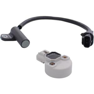 NewYall CPS Crankshaft Camshaft Position Sensor Set for Jeep Grand Cherokee Wrangler 1997-2004 917-769 917-727 PC380 PC176