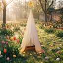 Easter Lighted Nativity Scene Set 5.58ft Easter Church Lights Decorations Bethlehem Star First Communion Decoration Nativity Scene Outdoor Indoor Yard Christian Decor for Holy Week Home