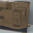 Antarctic Star Nugget Ice Maker Countertop with Self-Dispensing, 33lbs/24H