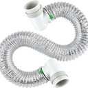 10FT Dryer Vent Hose Kit for Tight Space 4 Inch, 90 Degree Elbow