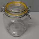 Galashield 32 oz Glass Jars with Lids Food Storage Jars with Airtight Lids Leak Proof Glass Canisters Kitchen Jars