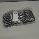 48 Pcs Sublimation Lip Balm Keychain Holder, Blanks Neoprene Lipstick Protective Cases for Women DIY Travel Crafts White