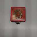 Chinese Jewelry Box Handmade Vintage Jewelry Organizer Wooden Box Antique Trinket Case Dragon Bangle Container Bracelet Holder for Women Treasure Earring (8X8CM)