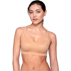 Floatley Cozy Adjustable Bra Comfort Wirefree Seamless Bra with Embedded Pad for Women (Medium, Ginger)