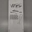 WDF 36 Pack Colorful Plastic Champagne Flutes - 7OZ Colorful Champagne Flutes Plastic Party Supplies, Pink, Yellow, Green, Blue, Purple, Orange Champagne Glasses 6 Pieces Each for Party/Wedding/Easter