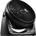 NEXAIR 7" Air Circulator Portable Turbo Fan, 3 Speed Adjustable Desk fan Powers Cool Air-Waves Up To 25ft, Quiet Operating Fan For Bedroom, Made Of Durable Material, Great For Office & Living Room