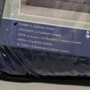 WEERRW 4 Pieces Velvet High Stretch Couch Covers for 3 Cushion Couch Sofa Slipcovers, Washable Furniture Protector with Non Slip Elastic Bottom, Feature Soft and Thick Plush Fabric, Navy Blue, Large