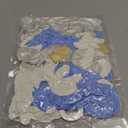 Blue Balloon Arch Kit, 127Pcs Double Stuffed Balloon Arch Garland Kit Includes Pearl Blue, Macaron, Light blue White, and Clear Balloons for Bridal Shower, Baby Shower, Birthday, Wedding Decorations