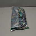 Waterproof Drawstring Bag, Gym Bag Sackpack Sports Beach Backpack for Men Women (02-blue Leaves)