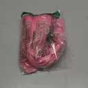 SUKRI Pink Bob Wigs for Women Natural Wavy Wigs with Bangs 12 Inch Short Shoulder Length Synthetic Colored Wig for Cosplay Halloween Daily