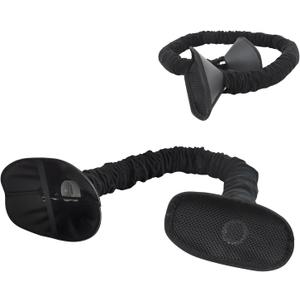 Rsobl Car Air Conditioning Vent Hose,Air Conditioning Vent Extender for Vehicles,Directs Cool Air for Back Seat Make Cool or Warm,Extended and Contracted(Patent Pending)2PCS,Black