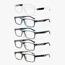 SIGVAN 5 Pack Reading Glasses Blue Light Blocking Readers for Men Women with Spring Hinge Computer Rreading Glasses +2.0