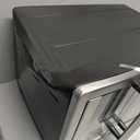 Gourmia French Door Air Fryer  25 Qt Large Capacity Convection Oven, Fryfroce 360, Digital Display with 17 Cooking Presets, Bake, Toast, Roast, Dehydrate, Fits 12 Pizza (Stainless Steel)