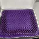 Purple Royal Seat Cushion, Portable 2 Inch Gel Seat Cushion, GelFlex Grid