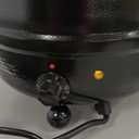 Winco Electric Soup Warmer, 10.5-Quart,Black