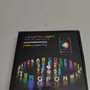 Light Up Letters Marquee Letter - Music Sync RGB Color Changing LED Lights Letter Logo Game Lights for Girls Women Party Birthday Christmas Valentine's Day Wall Desktop Decoration (MRGB-M)