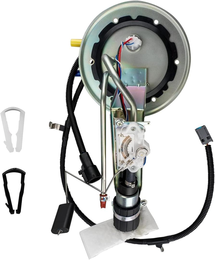 PHILTOP Electric Fuel Pump Assembly with Sending Unit, Compatible with 2001-2002 Ford Crown Victoria, Lincoln Town Car, Mercury Grand Marquis, V8 4.6L, Replaces E2382S, P76113M, P76113S, HP10073 (1AMFP00091)