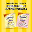Temptations Kitten Crunchy and Soft Treats Chicken and Dairy and Salmon and Dairy Variety Pack, 6.3 oz. Pouches (Pack of 4)