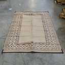 Outdoor Rug Carpet Waterproof 60"x93"