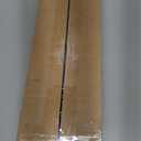 Black Curtain Rods for Windows 48 to 84 Inches Adjustable Decorative 1 Inch Diameter Single Window Curtain Rod Set with Classic Finials, Black with Gold Finishing (28"-88")