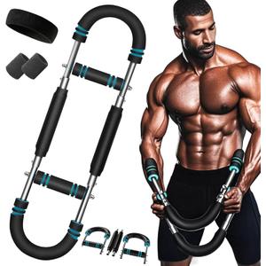 Twister Arm Trainer,Arm Trainer for Men,Chest Workout Equipment,Arm Strength Trainer,Arm Workout Equipment,Chest Exerciser for Men,Arm Twister Exerciser,Upper Body Workout Equipment (Blue 90-110 LBS)