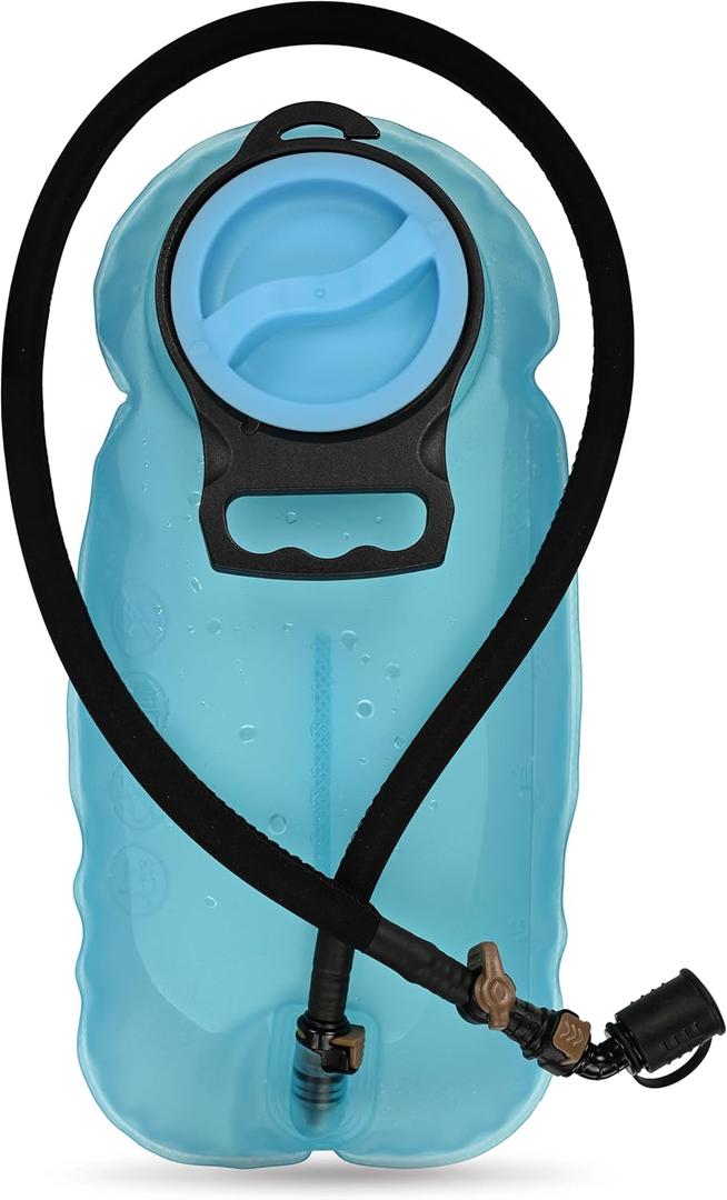 MARCHWAY 2.5L TPU Hydration Bladder, Ultra Durable Water Reservoir Bag with Insulated Tube for Hydration Pack for Cycling, Hiking, Running, Climbing, Biking