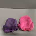 2 Pack XXS Dog Sweater, Tiny Dog Sweaters for Small Dogs Girl (1-3lb), Warm Soft Puppy Clothes for New Puppies, Cute Extra Small Doggie Clothes for Chihuahua Yorkie Cat Pet Apparel,XXS (Rose,Purple)