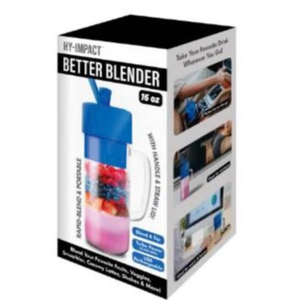 Hy-Impact Better Blender Turbo Power USB Rechargeable 16 Oz