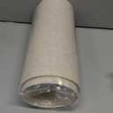 Wellmet 13"x13"x10" Assembly Required Lampshade for Table Lamp, Bedside Lamp, Floor Lamp, Fabric Drum Lampshade Classic Modern Style, Spider Fitter, Linen