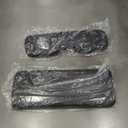 10L0L Golf Cart Seat-Front Seat Cushion & Backrest for Golf Cart Club Car Precedent (2012-up) Premium Sponge Comfortable Soft (Black)