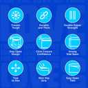 Ziploc Gallon Food Storage Freezer Bags, 132ct Total, Stay Open Design, Easy to Fill, 66 Count, 2 Pack, 132 Total