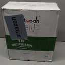 LITOPAK 400 Pack 8 oz Disposable Paper Coffee Cups, White Paper Hot Coffee Cups for Party, Picnic, Travel, and Events