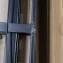 Amazon Basics Bed Frame with Storage, Foldable Metal Platform, Sturdy Steel, No Box Spring Needed, 18 Inches High, Tool-Free Setup, King Size, Black