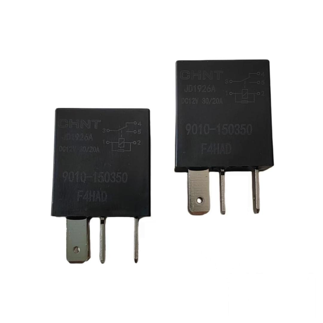 JD1926A 12VDC 30A 5-pin Automotive Relay Compatible with V23074-A1001-X114 (2)