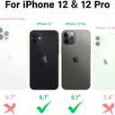 JELE Shockproof Designed for iPhone 12/12 Pro Case, Liquid Silicone Phone Case with [Soft Anti-Scratch Microfiber Lining] Military Grade Drop Protection Slim Thin Cover, 6.1 inch, Baby Blue