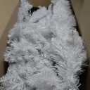 3 Pcs Mini Christmas Tree 3FT Artificial Desktop Xmas Tree for Holiday Decor 160 Branch Tips,White