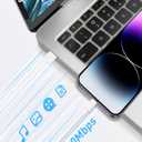 Car Apple Carplay Cable, 2Pack Car Charger Cord USB A to Lightning Cable for iPhone 14/13/12/11/Pro Max/XS/XR/X/8/7/6 Plus/SE, iPad 9/8/7/6/5, iPad mini 5/4/3/2, Air 3/2 Fast Charging Cord 3FT White