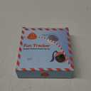 Migipaws Interactive Cat Ball Toy Set, Fun Tracker, Glowing Chase Ball with MystiChaser Pouch, Fluffy Tail, A Small Mice(Blue)