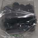 28PCS Velvet Christmas Balls Ornaments, Flocked Shatterproof Dark Green Xmas Tree Hanging Decoration Plastic Ball Set Bulk Ornament for Winter Trees Holiday Party Home Wreath Decor