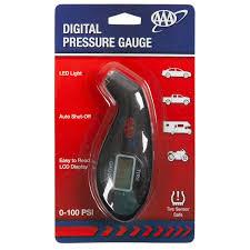 Lifeline AAA Digital Pressure Gauge Tire