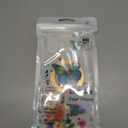 PIXIU Case for iPhone 16 Compatible with Magsafe, Laser Glossy Pattern,Cute Curly Wave Clear TPU Bumper Military Grade Drop tection Phone Cover for Women/Girls -Butterfly/Floral