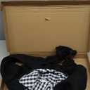 Dog Carrier Sling - Reversible Puppy Carrier Purse with Storage Pocket, Hand-Free Dog Sling Carrier for Carry Small Dogs and Cats, Travel Safety Harness, Dog and Cat Harness(Black)