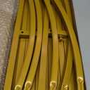 Wokceer 7.2 FT Wedding Arch Backdrop Stand, Gold Metal Arch Backdrop Stand for Wedding Ceremony Birthday Party Bridal Baby Shower Photo Booth Garden Floral Balloon Arches Decoration