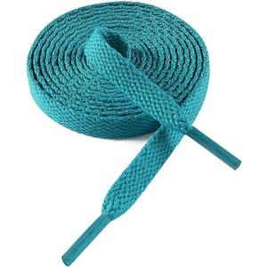 VSUDO Flat Shoe Laces for Sneakers, Shoelaces for Sneakers, Athletic Shoelaces (43" ( 110 CM ), 27 Turquoise)
