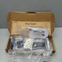 6 Pack Heavy Duty Shelf Brackets (12") Black Metal (6mm Thick), Supports Over 160 Lbs, Powder Coated, Mounting Hardware, Easy Installation