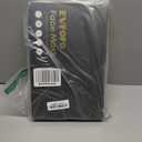 Red Light Photon Facial & Neck Mask with Remote Control, 7 Custom Modes with Infrared, Portable & Rechargeable with Timer for Home Use, 850nm Infrared & Red Light Masks, Black (Grey)