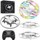 2024 Small RC Quadcopter Drone, 360 Degree Flip LED Light, 90 Degree Circular Flight Toy for 8-12 Year Old Kids, Mini Drone, Christmas Gift