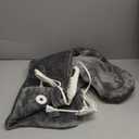 Heating Pad for Neck Shoulder and Back, Valentines Day Gifts for Her Him, Birthday Gift for Women Men Mom, Deeper Pain Relief,Large Weighted Heat Pad, ETL Certified, Gray (24"x33")