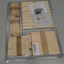Tress Wellness 350 Wooden Sticks Mixed Pack, 350 Mixed Waxing sticks 4-style-wooden-waxing-sticks
